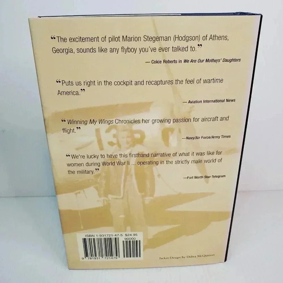 Winning My Wings: A Woman Airforce Service Pilot in World War II SIGNED Hodgson - Picture 2 of 11